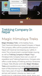 Mobile Screenshot of magichimalayatreks.com